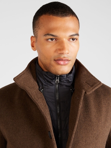 Bruun & Stengade Between-Seasons Coat 'Ontario' in Brown