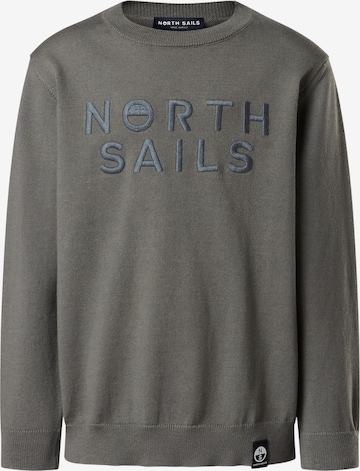 North Sails Trui in Grijs: voorkant