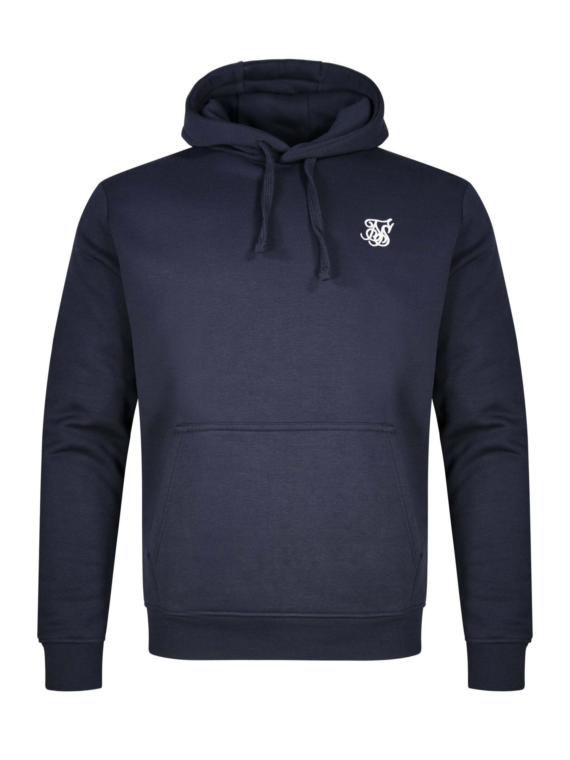 SikSilk Sweatshirt 'Essentials' in Blue: front