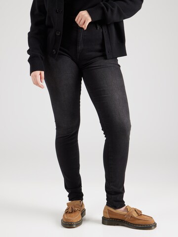 ONLY Carmakoma Skinny Jeans 'CARSHAPE' i sort: forside