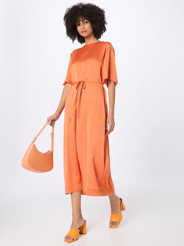 Warehouse - Vestido em laranja