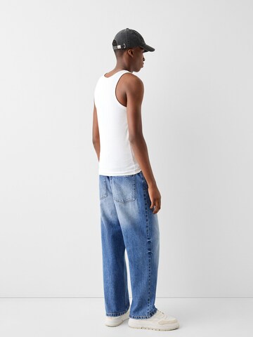 Loosefit Jeans di Bershka in blu