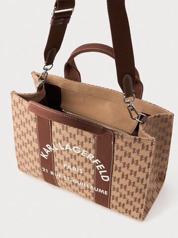 Karl Lagerfeld Handtas in Bruin