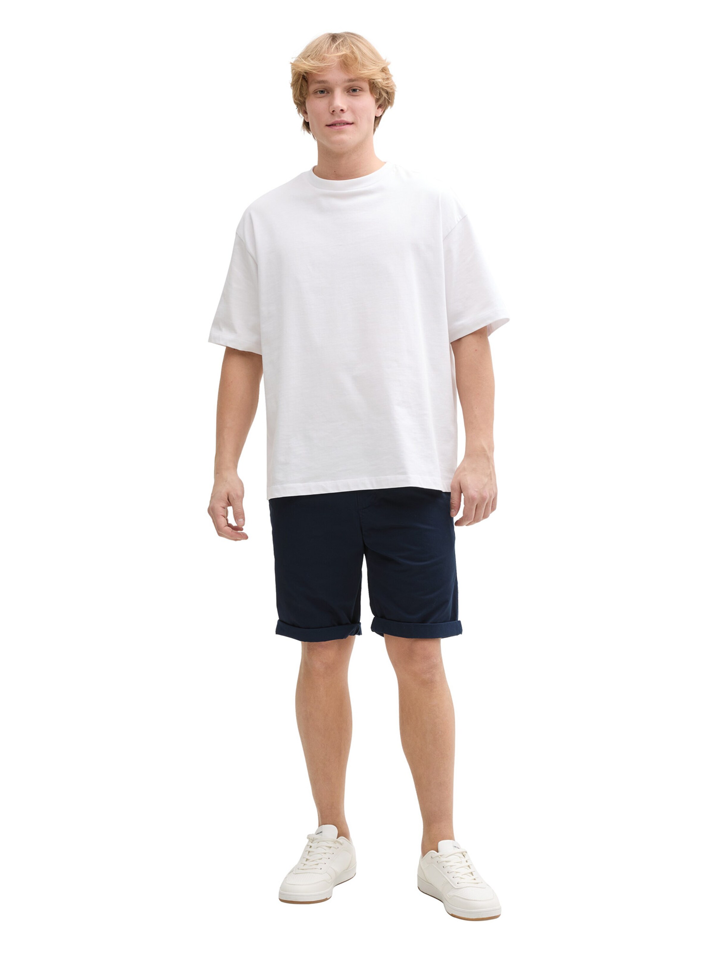 Regular Pantalon TOM TAILOR DENIM en bleu