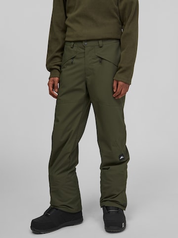 O'NEILL Regular Workout Pants in Green: front