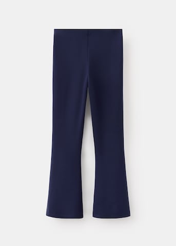 MANGO KIDS Skinny Leggings 'TACHAS' in Blauw: voorkant