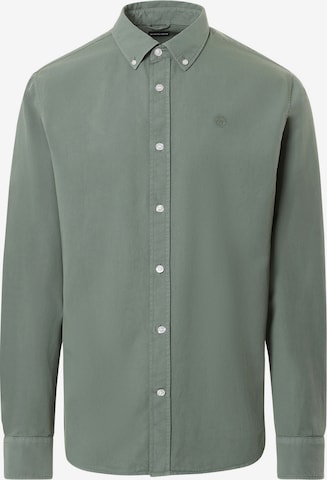 North Sails Shirt 'Gabardine' in Groen: voorkant