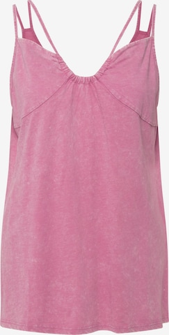 Ulla Popken Top in Roze: voorkant