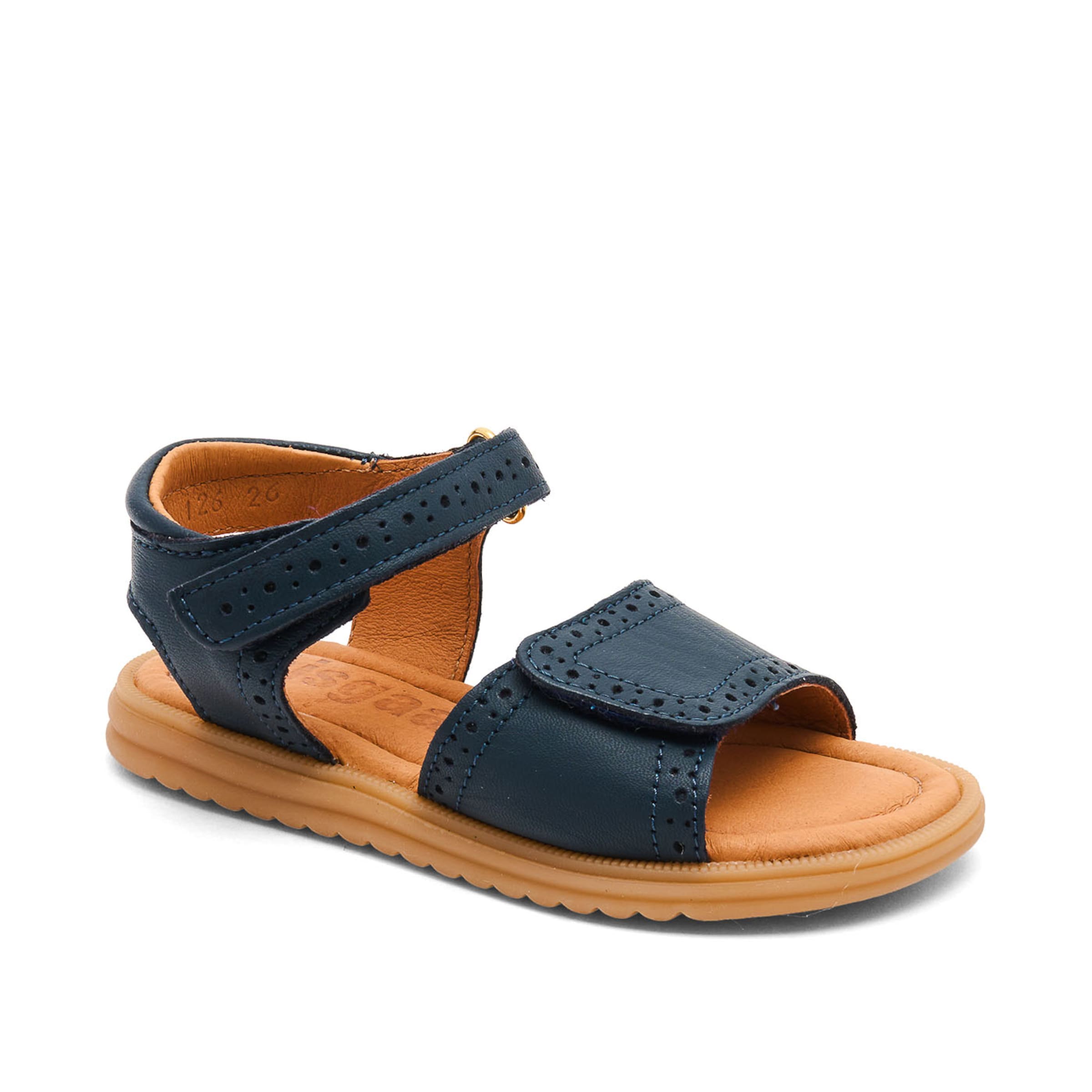 BISGAARD Sandals 'Andrea' in Blue: front
