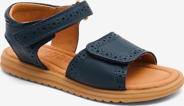 BISGAARD Sandals 'Andrea' in Blue: front