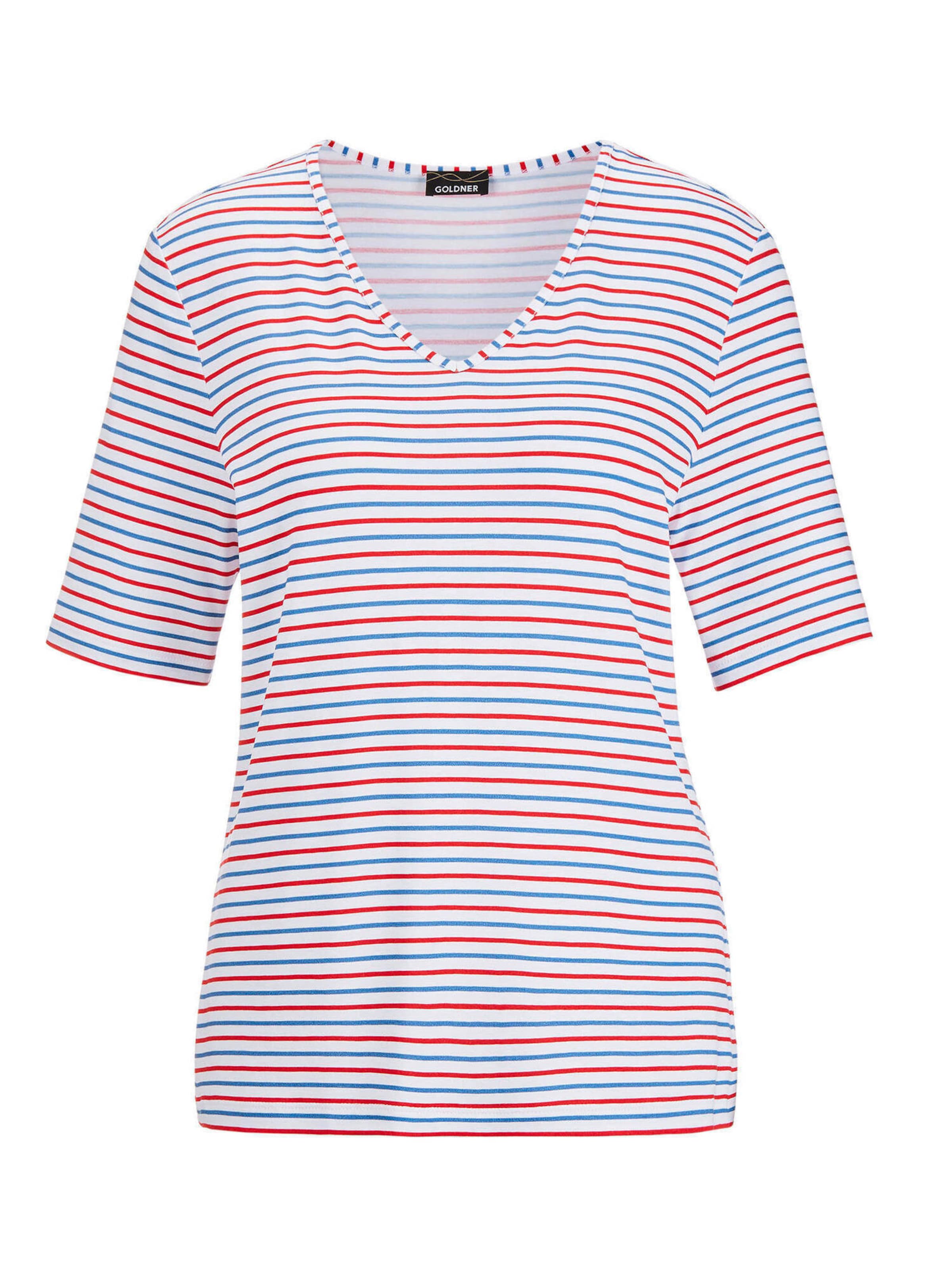 T-shirt Goldner en rouge : devant