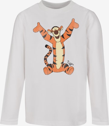 ABSOLUTE CULT Shirt 'Winnie The Pooh - Tigger' in Wit: voorkant