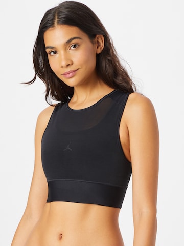 Jordan Bralette Sports Bra in Black: front