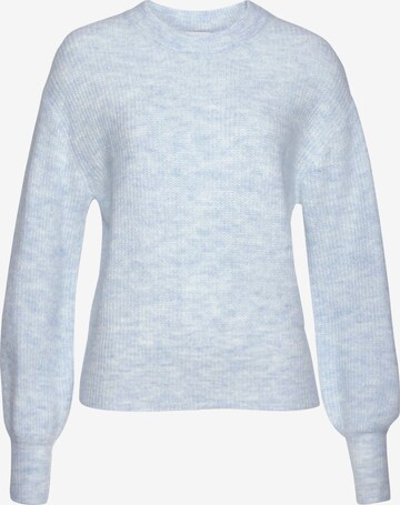 LASCANA Sweater in Blue: front