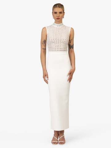 Robe de soirée Kraimod en blanc