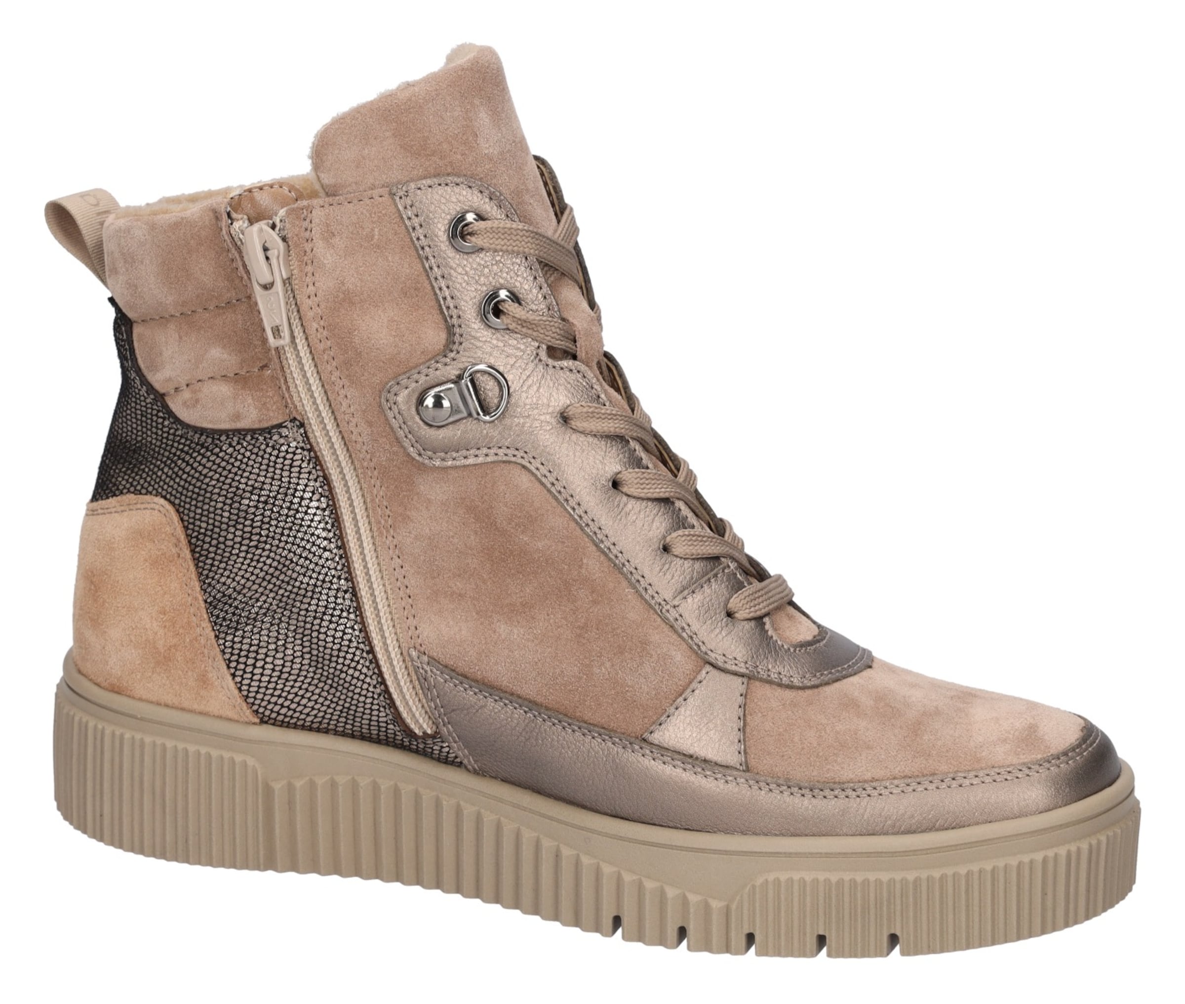 WALDLÄUFER Stiefelette in Beige