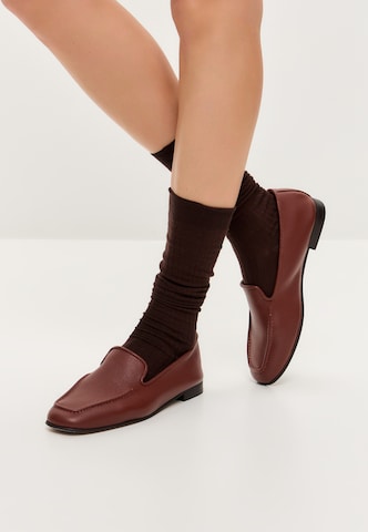 CESARE GASPARI Slipper in Rot