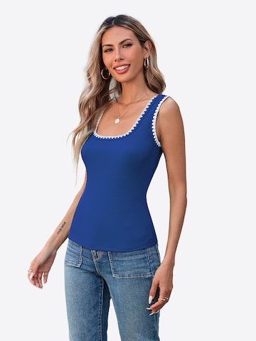 Imily Bela Top in Blauw: voorkant