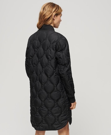 Superdry Between-Seasons Coat in Black