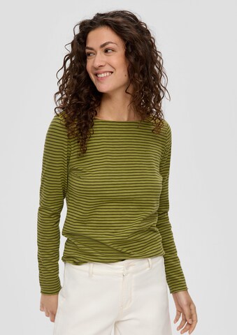 T-shirt s.Oliver en vert : devant