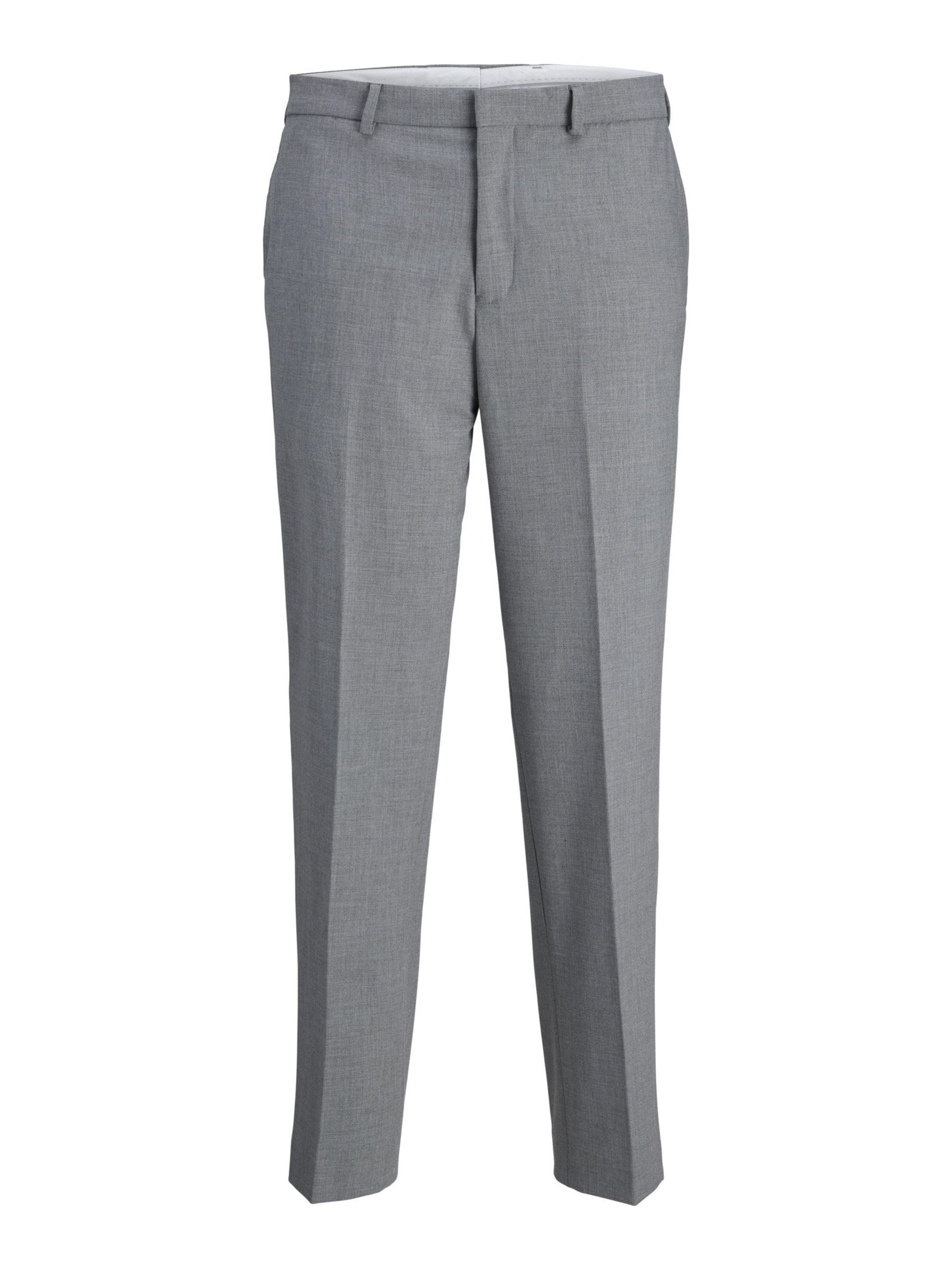 pelēks JACK & JONES Buktētas bikses 'JPRTheo': no priekšpuses