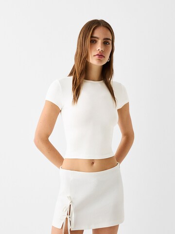 Bershka Skirt in White