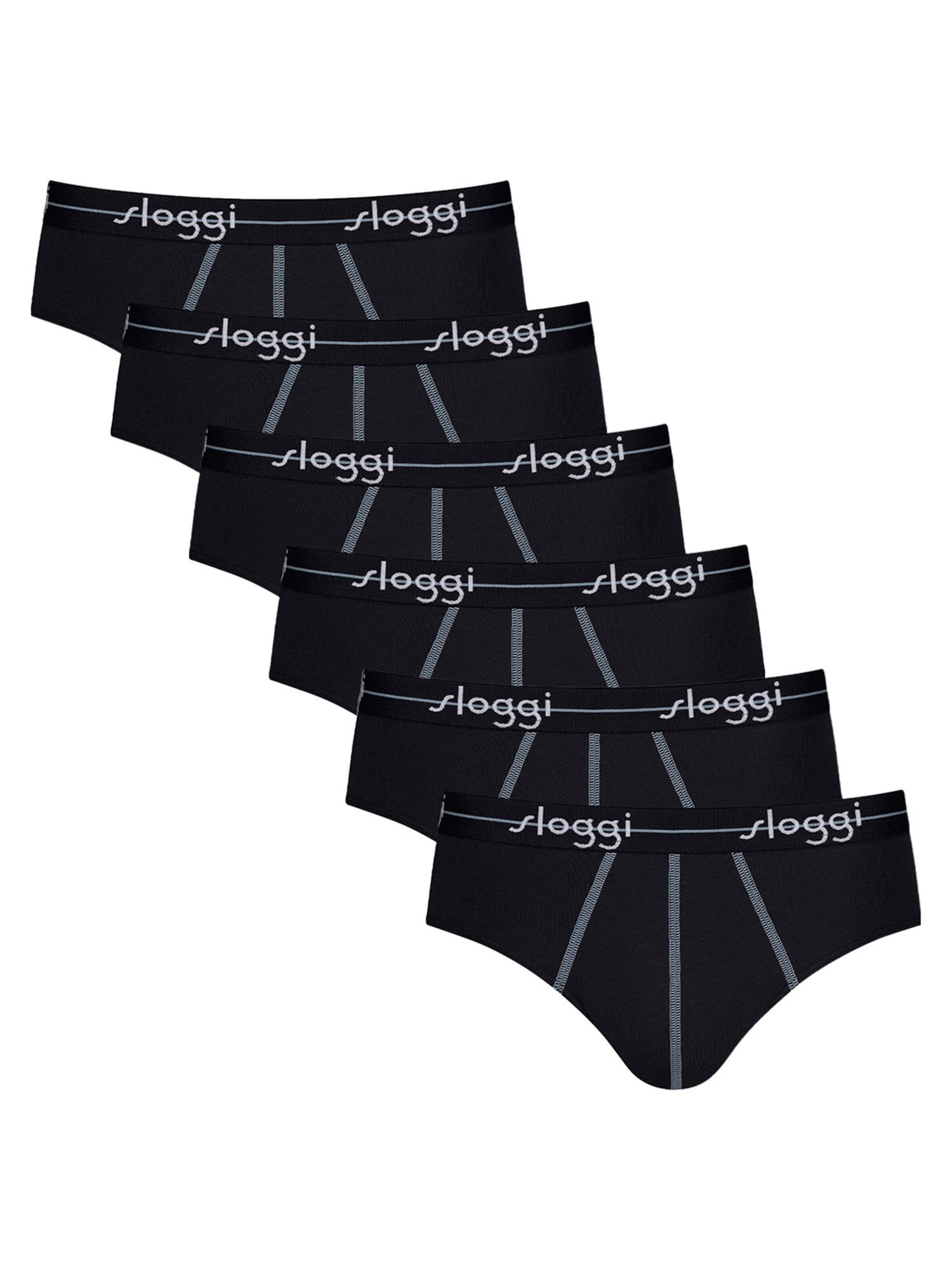 SLOGGI Slip 'Start'‌‌ in Schwarz: Vorderseite