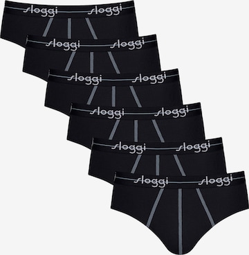SLOGGI Slip 'Start' in Schwarz: Vorderseite