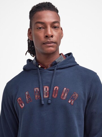 Barbour Sweatshirt 'Debson' in Blau