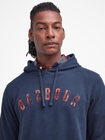 Barbour Sweatshirt 'Debson' in Blue