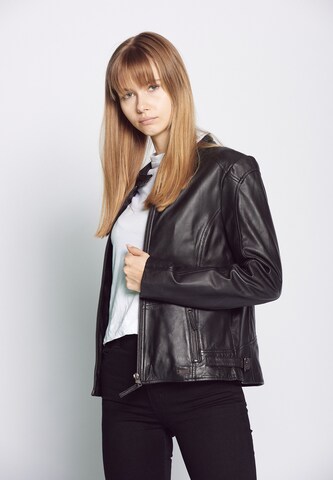 MUSTANG Between-Season Jacket 'Jeannette' in Black