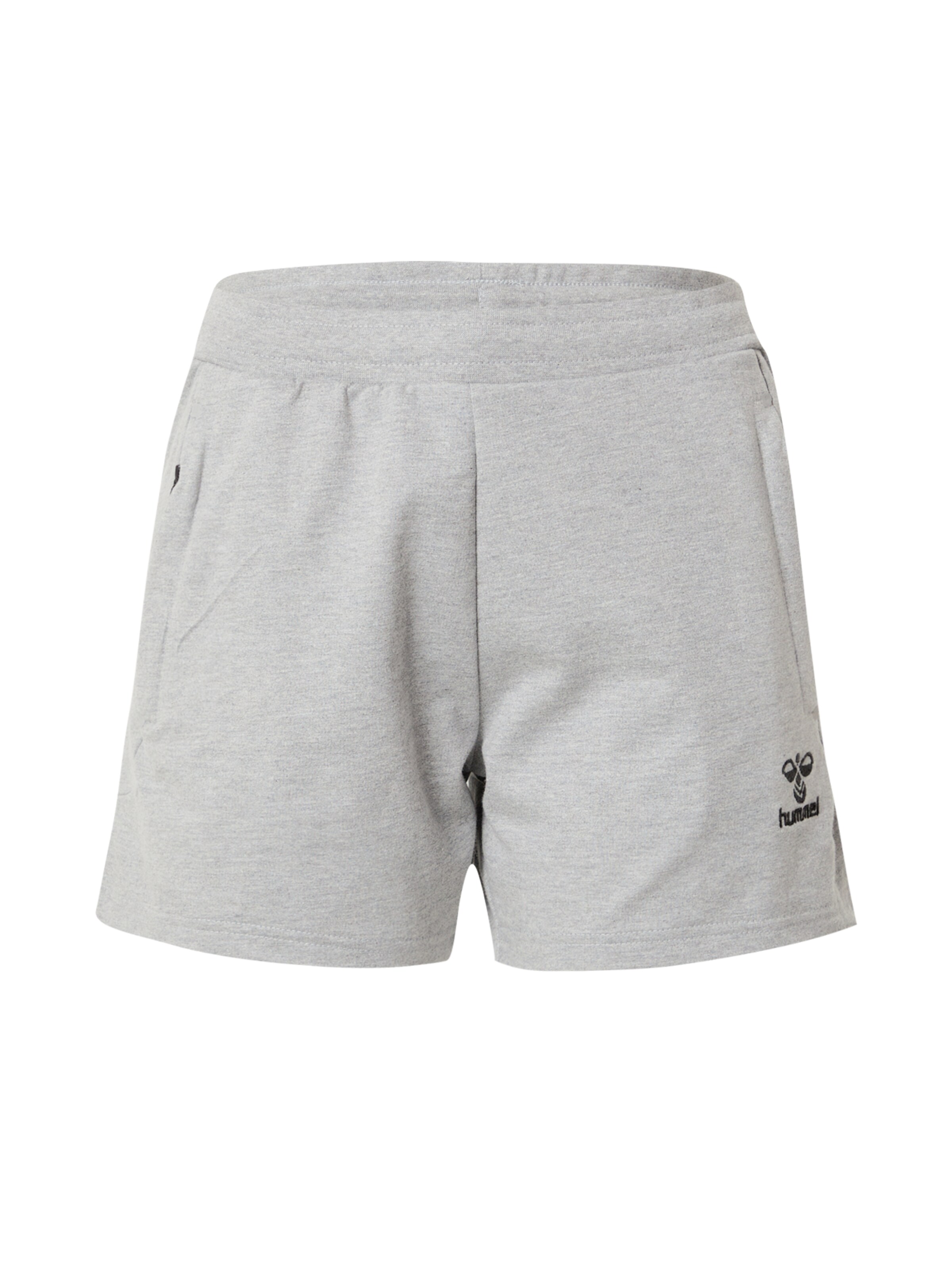 Hummel Sportbroek 'Move Grid' in Grijs: voorkant