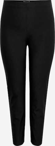 Skinny Pantalon ONLY Carmakoma en noir : devant