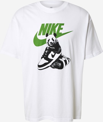 Nike SportswearMajica - bijela boja: prednji dio