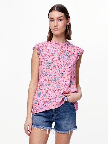 PIECES Bluse 'ARINE' i pink: forside