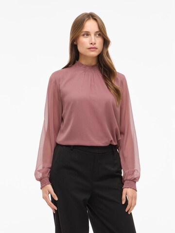 Camicia da donna 'VIFALIA' di VILA in rosa: frontale