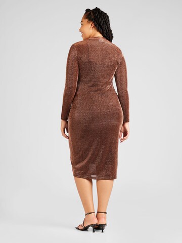 Noisy May Curve - Vestido 'ANNA' en bronce