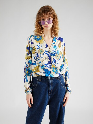 Key Largo Blus 'BLOOM' i beige