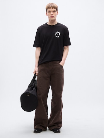 HUGO Shirt 'Nofishix' in Zwart