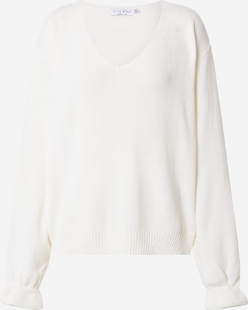 In The Style Sweater in Beige: front