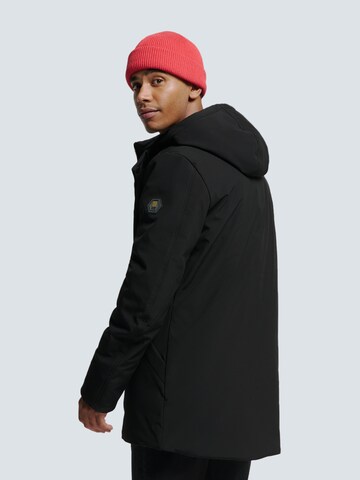 No Excess Parka in Schwarz