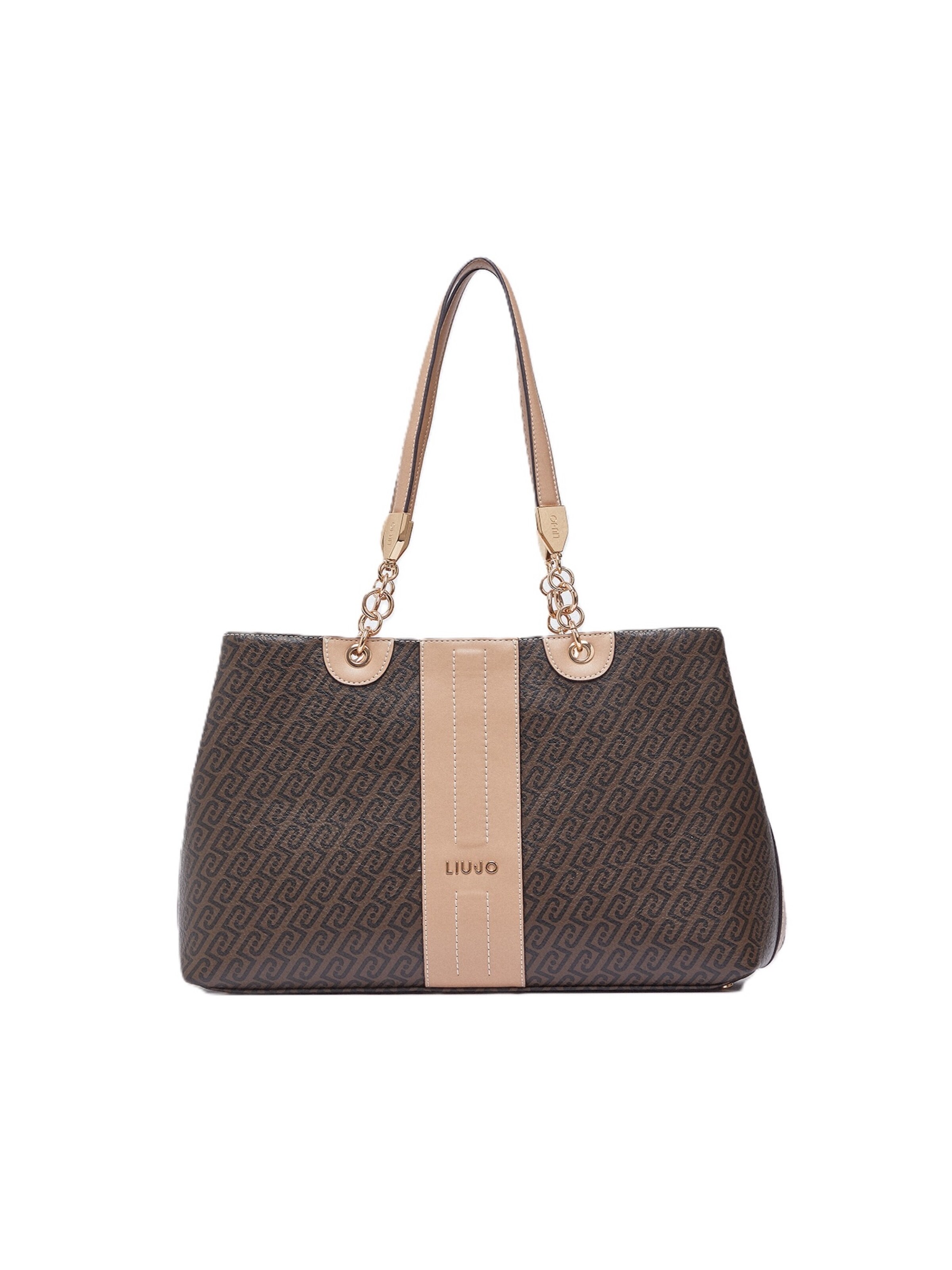 Borsa a spalla 'AA6104 E1118' di Liu Jo in marrone: frontale