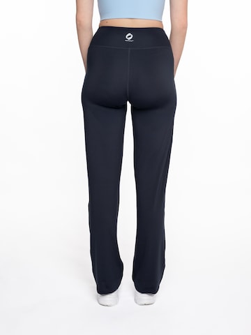 mymotus Wide leg Sportbroek 'Damen Sporthose , myotus® ladies jazzpant YW101' in Blauw