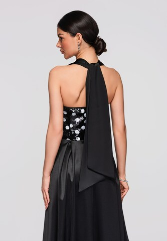 Robe de soirée Ombre en noir