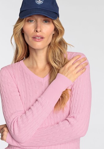 DELMAO Pullover in Pink