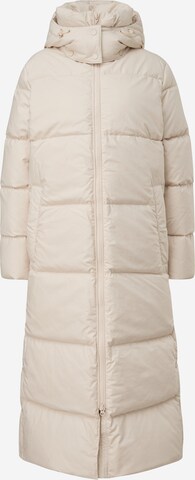 comma casual identity Winter Coat in Beige: front