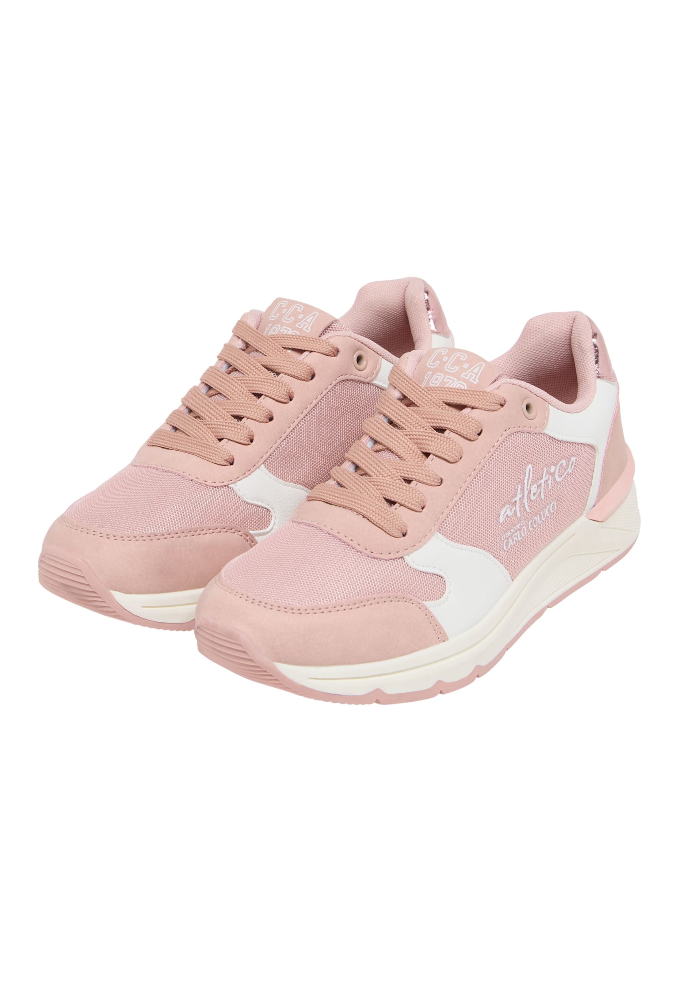 Carlo Colucci Platform trainers 'Elia' in Pink