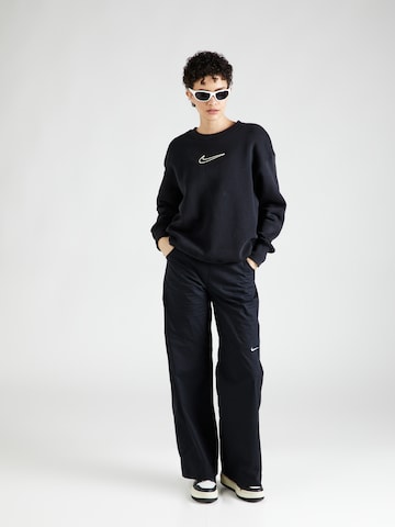 Nike SportswearSweater majica 'PHNX FLC' - crna boja