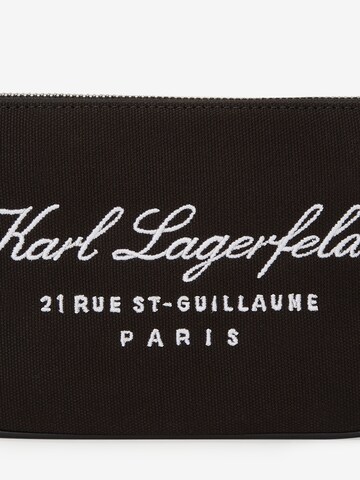 Karl Lagerfeld Чанта с презрамки 'Hotel' в черно