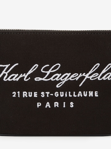 Karl Lagerfeld Axelremsväska 'Hotel' i svart
